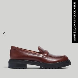 Madewell Bradley lugsole loafer